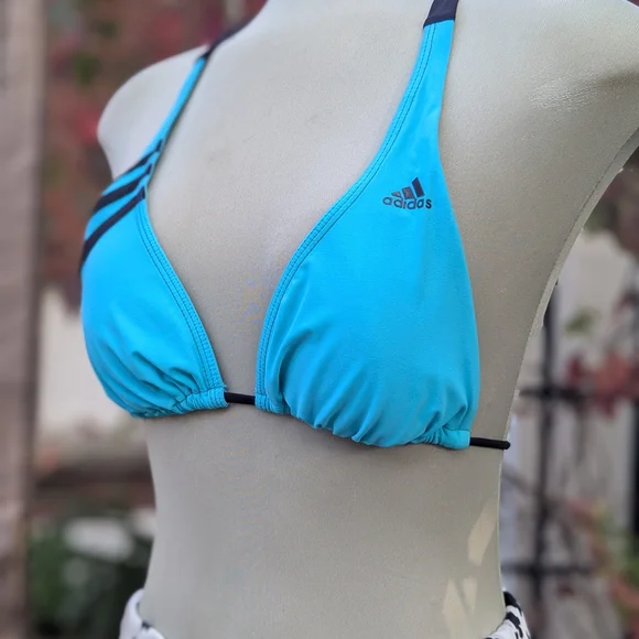 Adidas Blue and Black Bikini Top - Picture 8 of 11